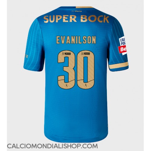 Maglie da calcio Porto Evanilson #30 Terza Maglia 2023-24 Manica Corta